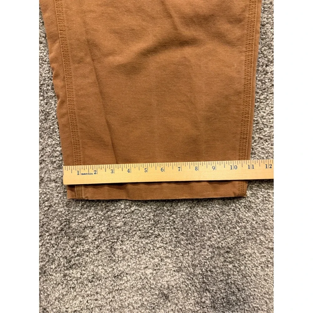 Carhartt‎ Flame Resistant Pants Mens 46X26* FRB229 BRN Work Pants Brown Cotton *
